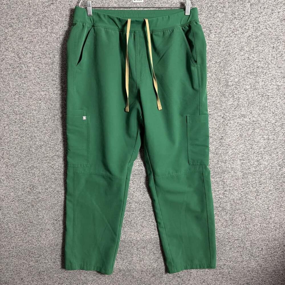 Figs Men's Size XL Evergreen #6383  Axim Straight Leg Scrub Pants